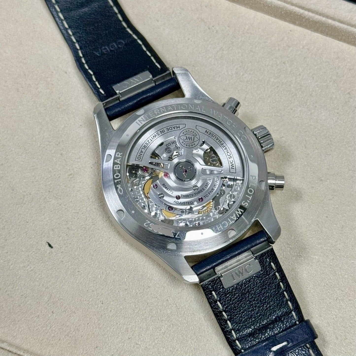 IWC Pilots Chronograph IW388101 Blue Dial. 2022 Full Set Box + Papers. 41mm