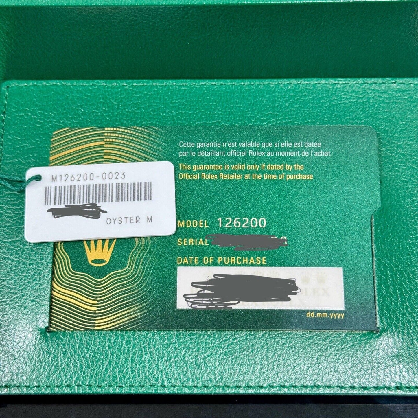 Rolex Datejust 36 Mint Green 126200. Smooth Bezel. 2023 Full Set Box & Papers