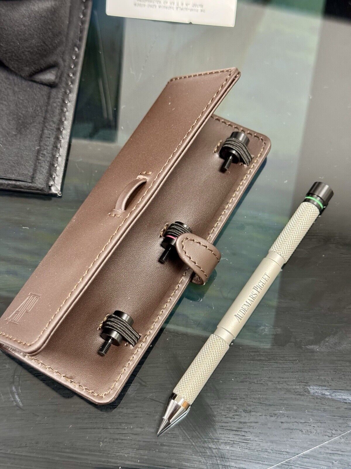 Audemars Piguet Royal Oak Offshore Triple Calendar 25807ST. 38mm Rare Watch