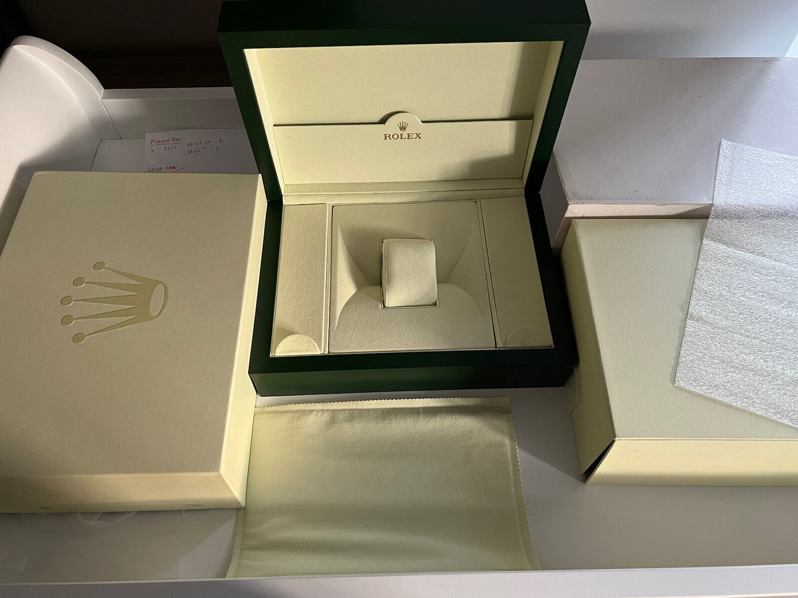 Large discount rolex box