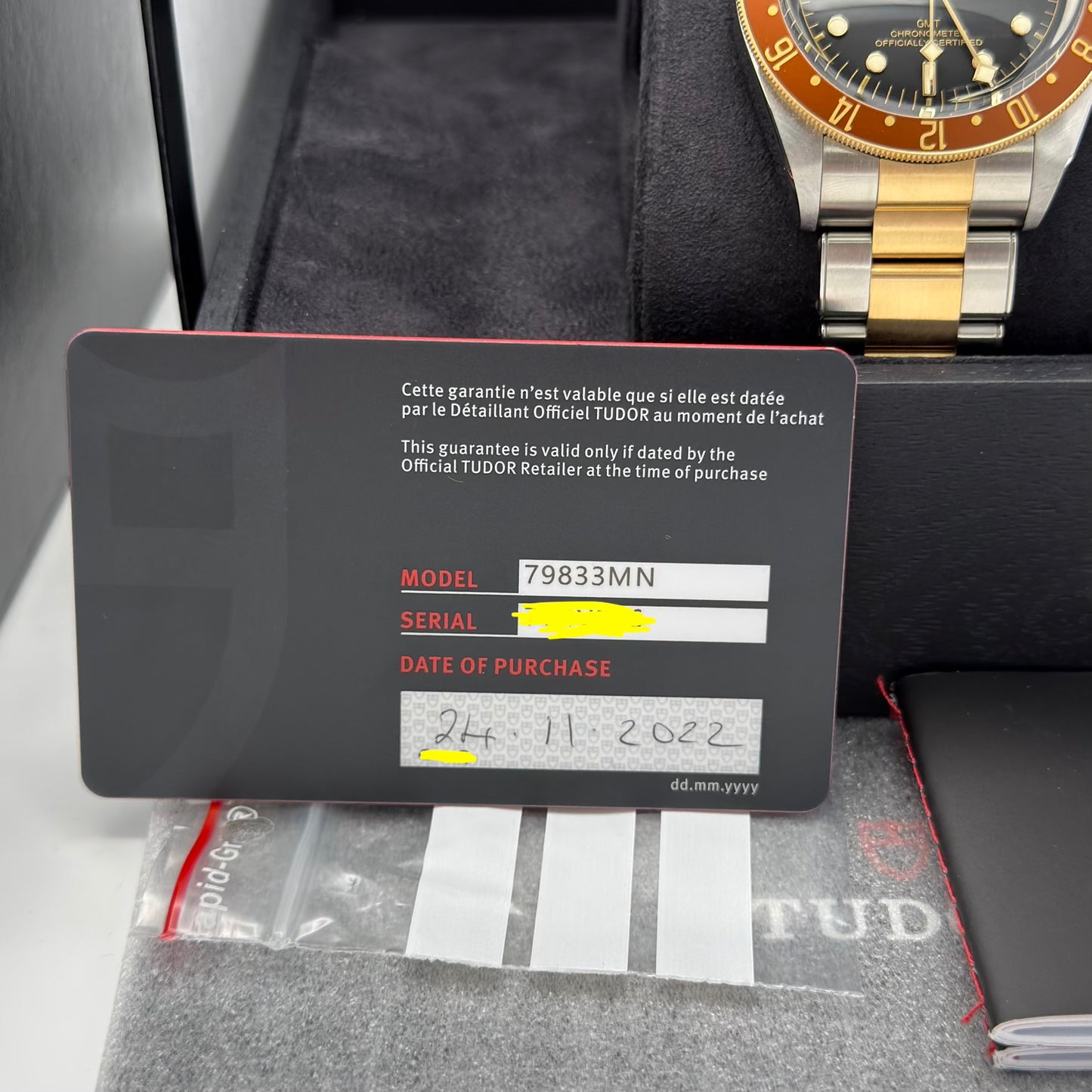 TUDOR Black Bay Steel + Gold 79833MN M79833MN Root Beer. 2022 Full Set Unworn