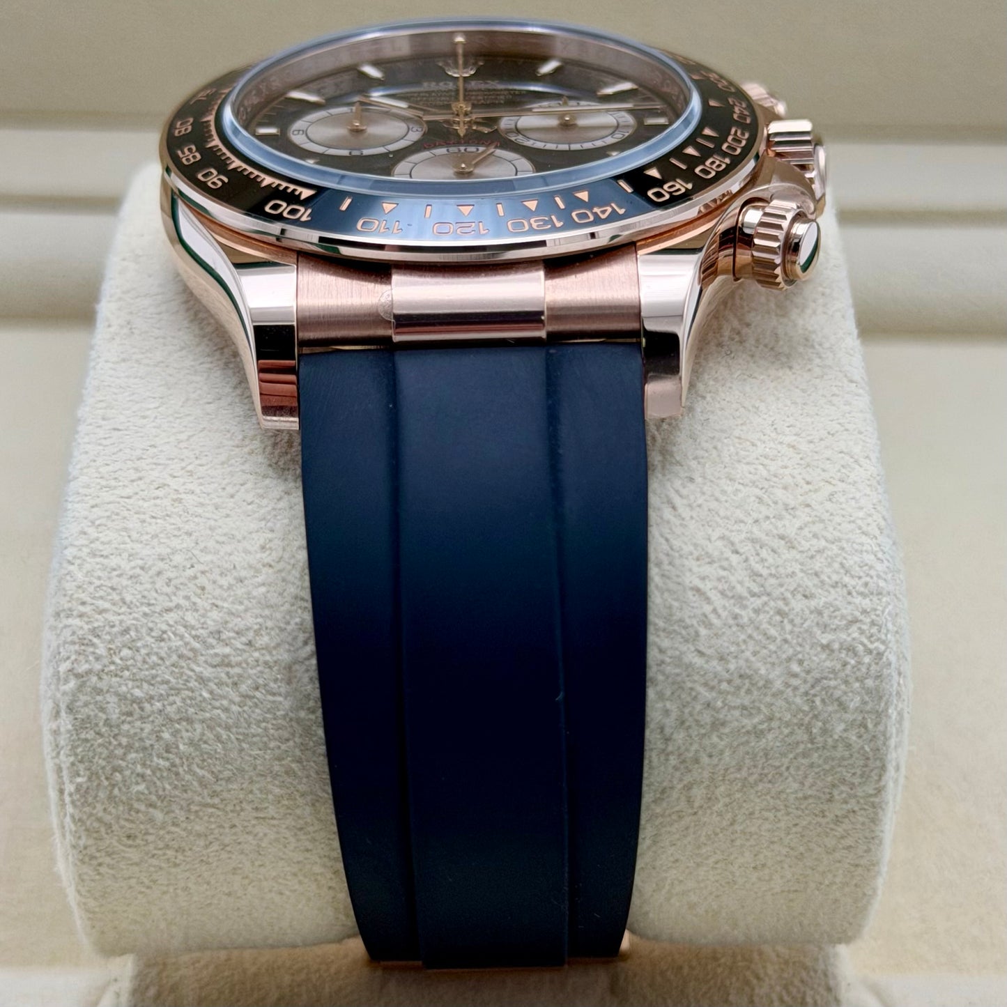 Rolex Daytona Oysterflex 126515LN. Rose Gold. 2024 Full Set