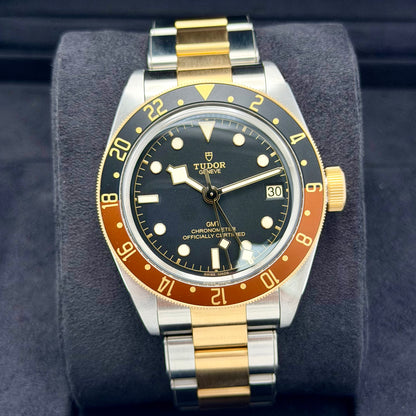 TUDOR Black Bay Steel + Gold 79833MN M79833MN Root Beer. 2022 Full Set Unworn