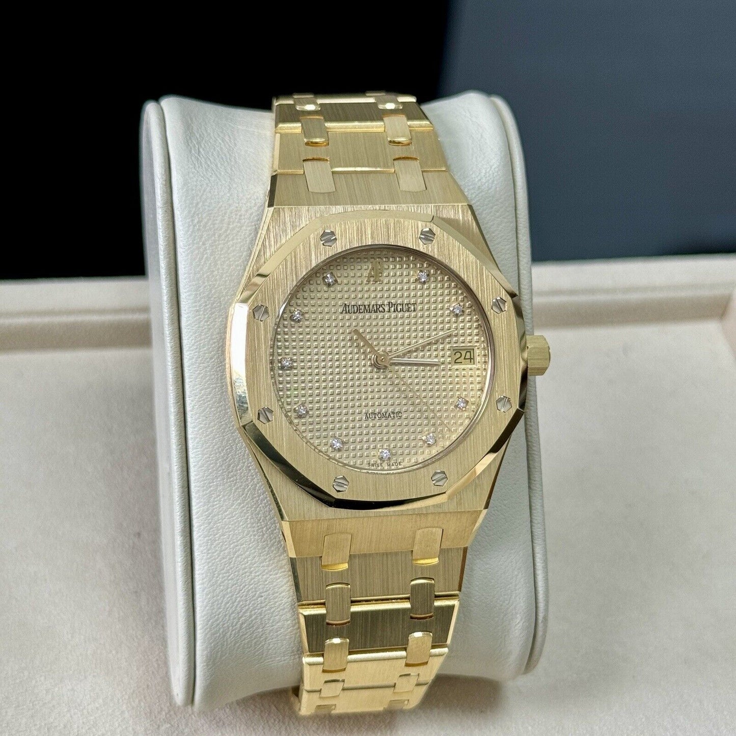 Audemars Piguet Royal Oak 36mm Automatic Yellow Gold. 14790BA Diamond 2006