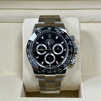 Rolex Cosmograph Daytona Men's Watch - 116500LN. Black Dial. 2022 Full Set