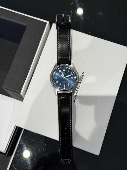 IWC Pilots Watch MK XX IW328203 Blue Dial. 2024 Brand New Full Set. RRP £5050