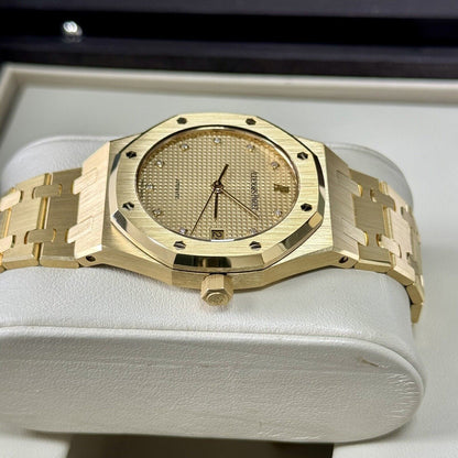 Audemars Piguet Royal Oak 36mm Automatic Yellow Gold. 14790BA Diamond 2006