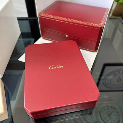 Cartier Santos De Cartier Skeleton Watch WHSA0015. 2021 Immaculate Full Set.