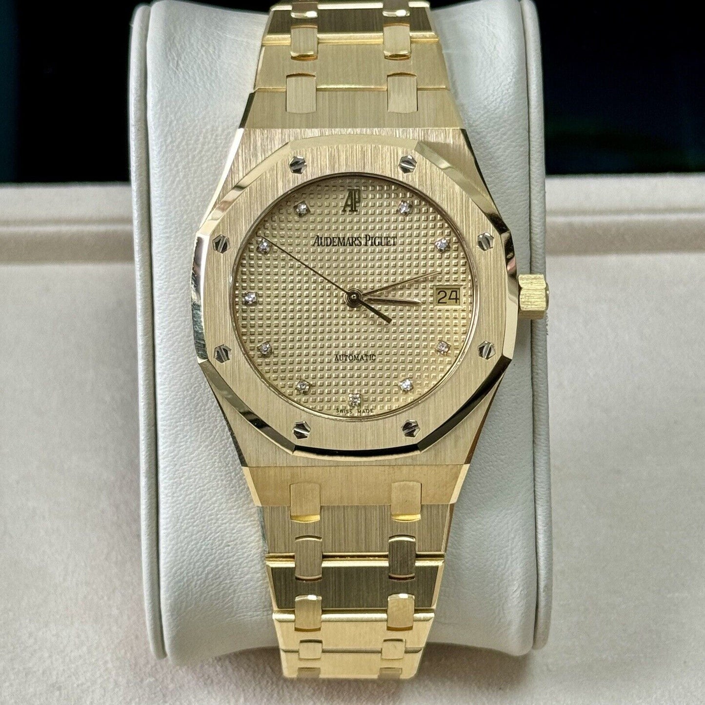 Audemars Piguet Royal Oak 36mm Automatic Yellow Gold. 14790BA Diamond 2006