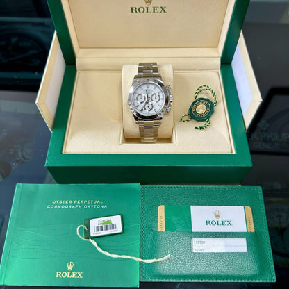 Rolex Cosmograph Daytona 116520 APH White Pre Ceramic. 2014 Full Set Immaculate