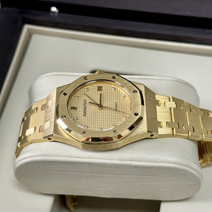 Audemars Piguet Royal Oak 36mm Automatic Yellow Gold. 14790BA Diamond 2006