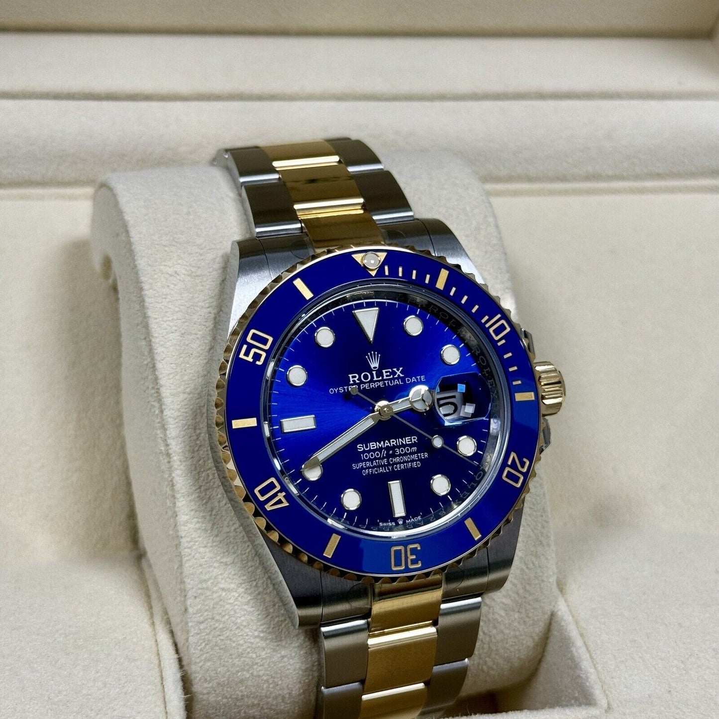 Rolex Submariner 126613LB Bluesy 41mm. 2021 Brand New Full Set, Some Stickers