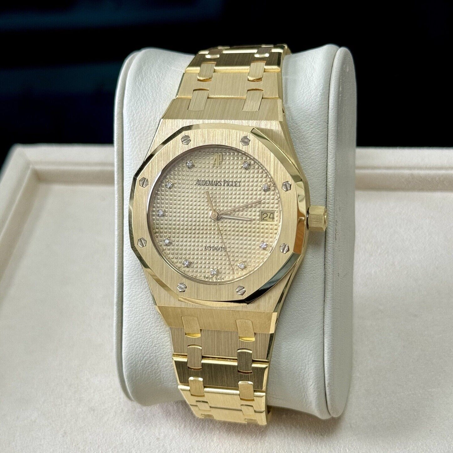 Audemars Piguet Royal Oak 36mm Automatic Yellow Gold. 14790BA Diamond 2006