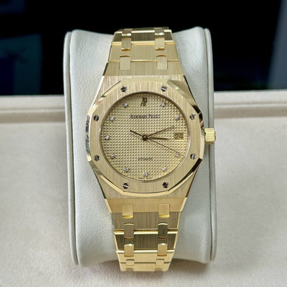 Audemars Piguet Royal Oak 36mm Automatic Yellow Gold. 14790BA Diamond 2006