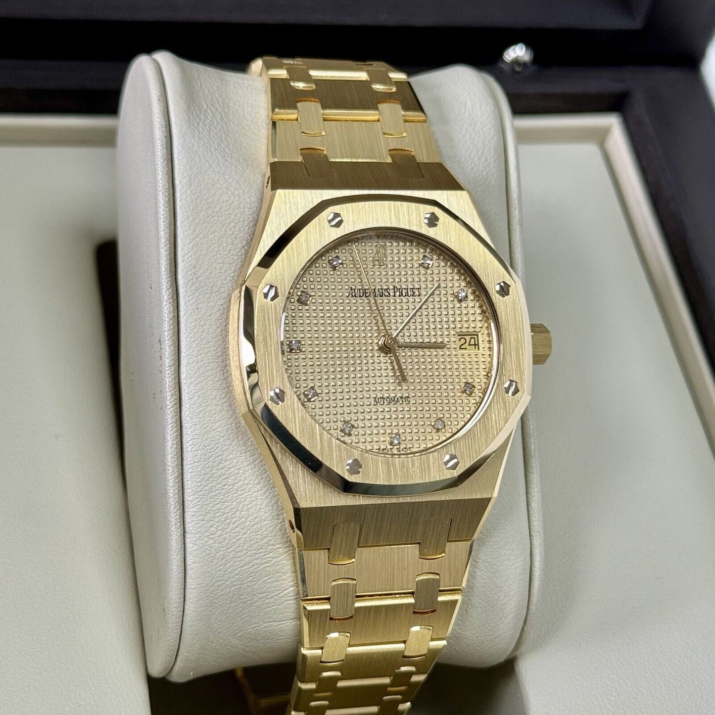 Audemars Piguet Royal Oak 36mm Automatic Yellow Gold. 14790BA Diamond 2006