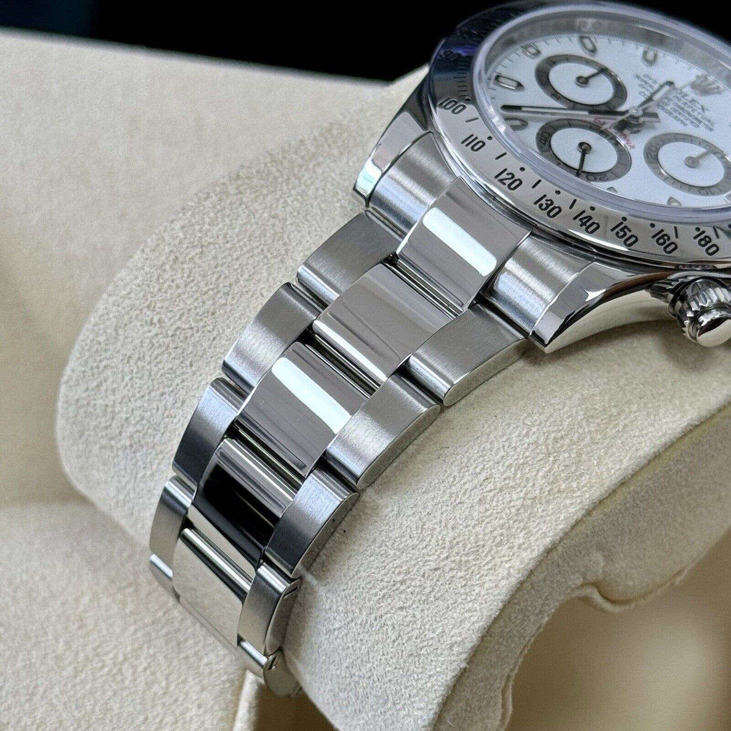 Rolex Cosmograph Daytona 116520 APH White Pre Ceramic. 2014 Full Set Immaculate