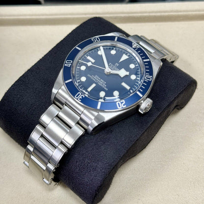 Tudor Men's Black Bay 58 39mm 79030B Blue Bezel. 2020 Full Stickers. RRP £3,450