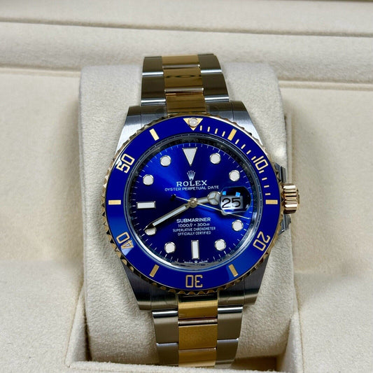 Rolex Submariner 126613LB Bluesy 41mm. 2021 Brand New Full Set, Some Stickers