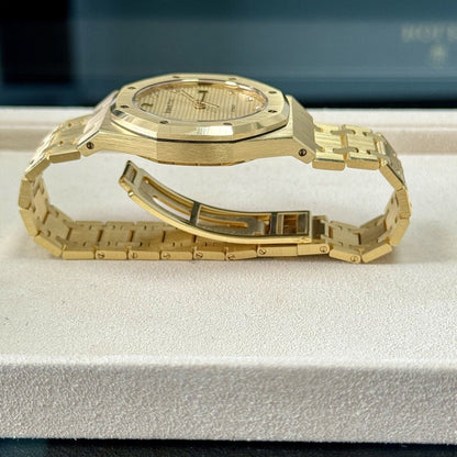 Audemars Piguet Royal Oak 36mm Automatic Yellow Gold. 14790BA Diamond 2006