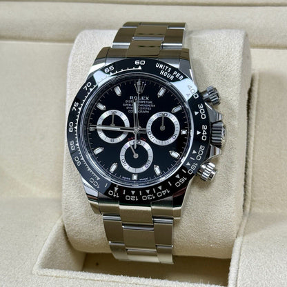 Rolex Cosmograph Daytona Men's Watch - 116500LN. Black Dial. 2022 Full Set