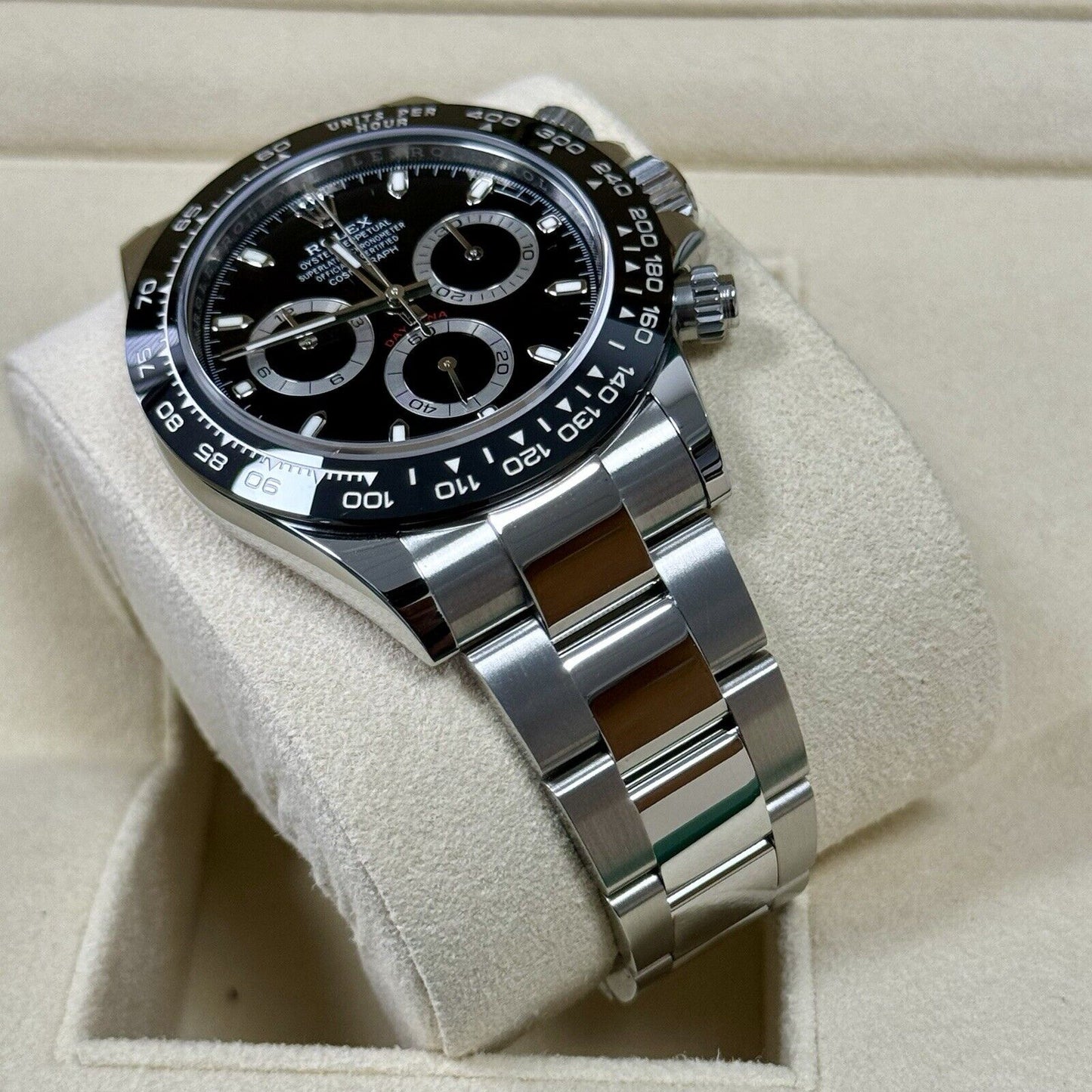 Rolex Cosmograph Daytona Men's Watch - 116500LN. Black Dial. 2022 Full Set