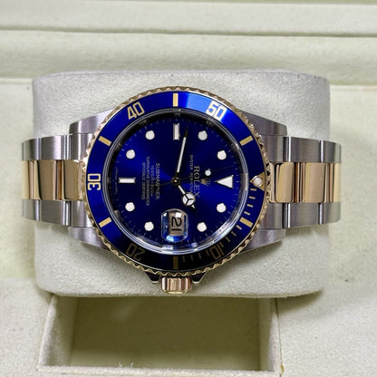 Rolex Submariner 16613LB Men's Watch Bluesy. 2008 Box + Papers, Immaculate