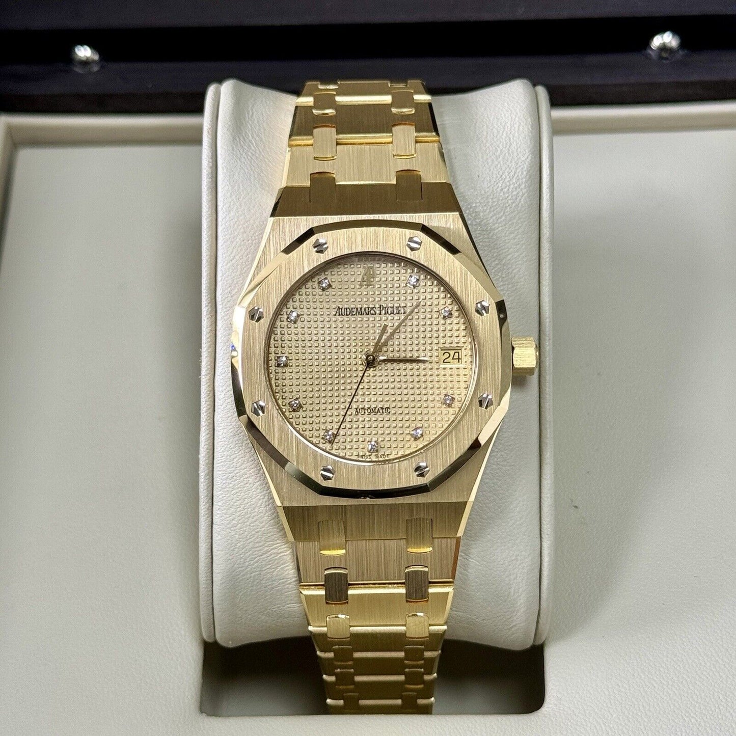 Audemars Piguet Royal Oak 36mm Automatic Yellow Gold. 14790BA Diamond 2006