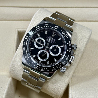 Rolex Cosmograph Daytona Men's Watch - 116500LN. Black Dial. 2022 Full Set