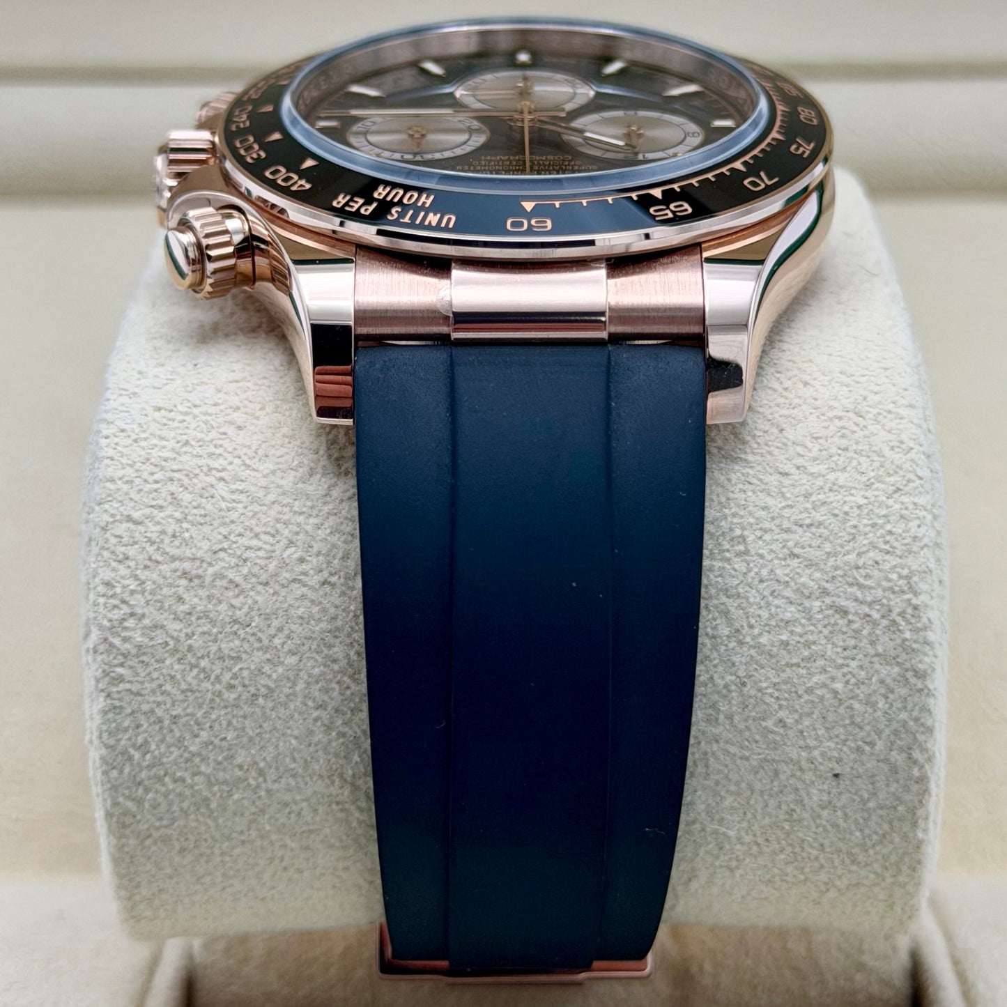 Rolex Daytona Oysterflex 126515LN. Rose Gold. 2024 Full Set