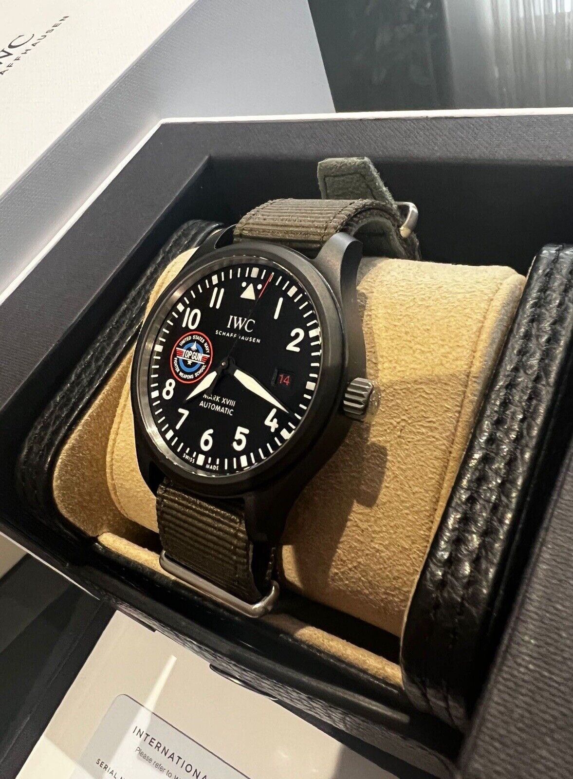 IWC Pilot’s Watch Mark XVIII Top Gun Edition “SFTI” IW324712 - Brand New 2023