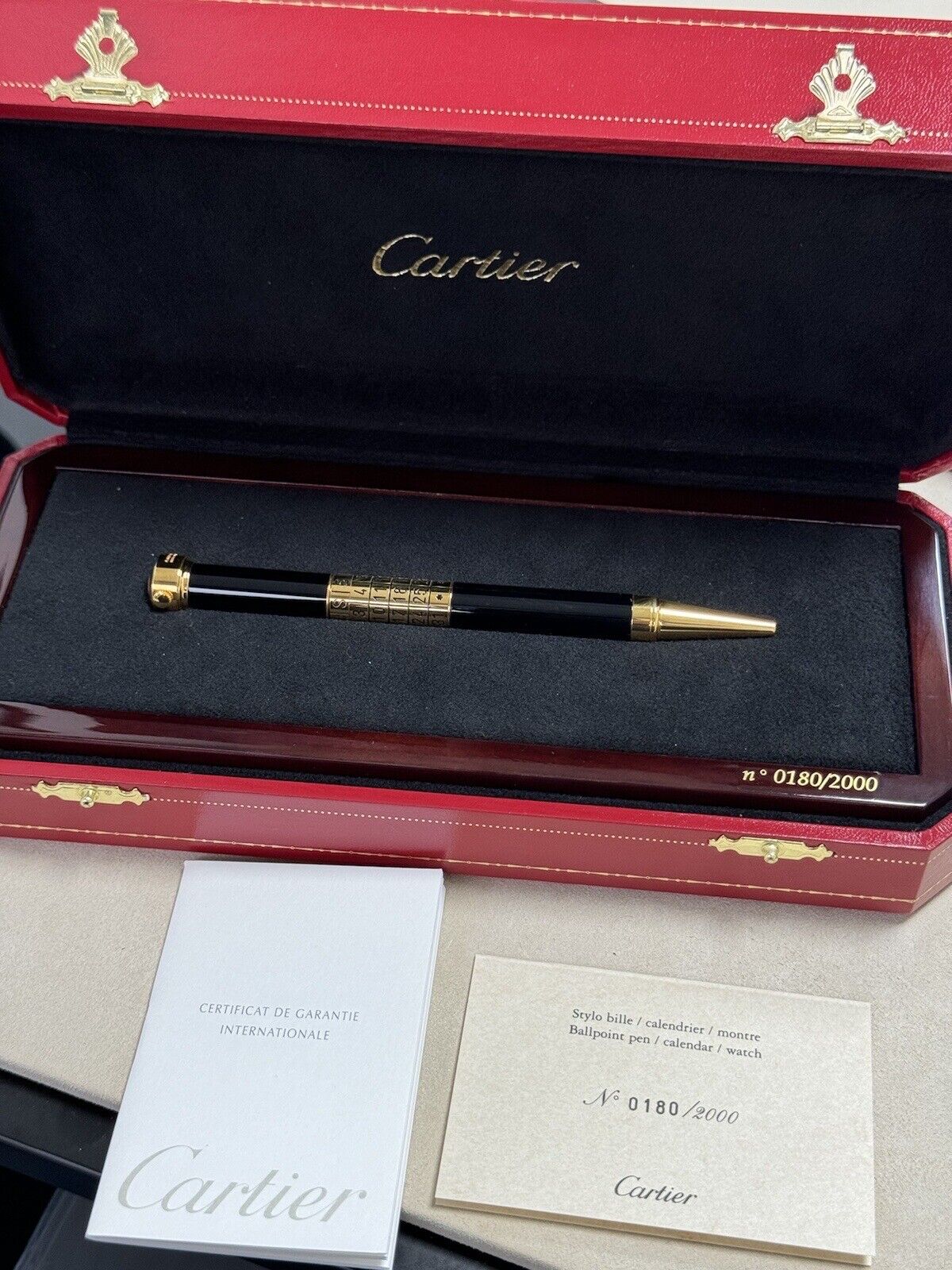 Cartier pen limited edition best sale for sale