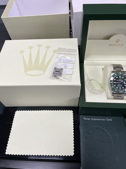 Rolex Submariner 116610LV Hulk - 2012 - Box And Papers - Immaculate Condition