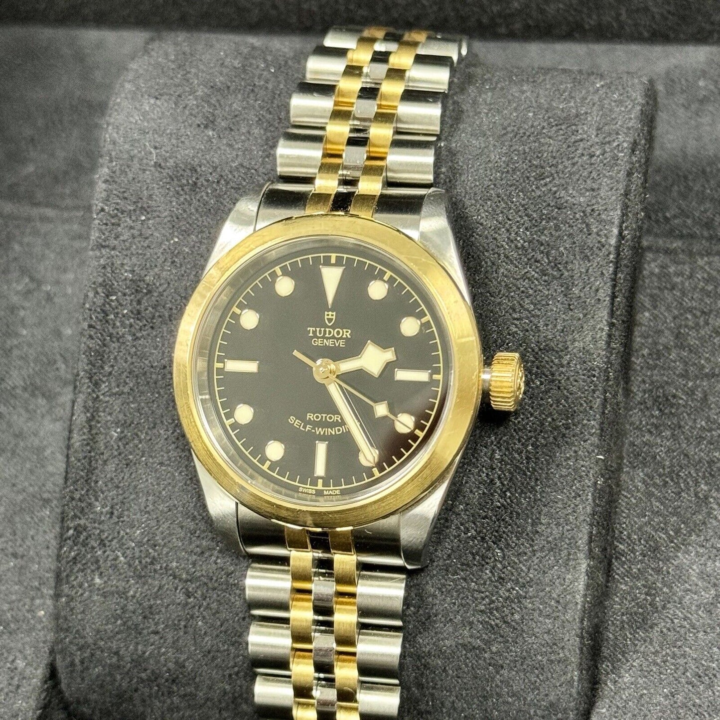 Tudor Black Bay 32 Ladies Watch M79583. Steel / Yellow Gold. RRP £3,070