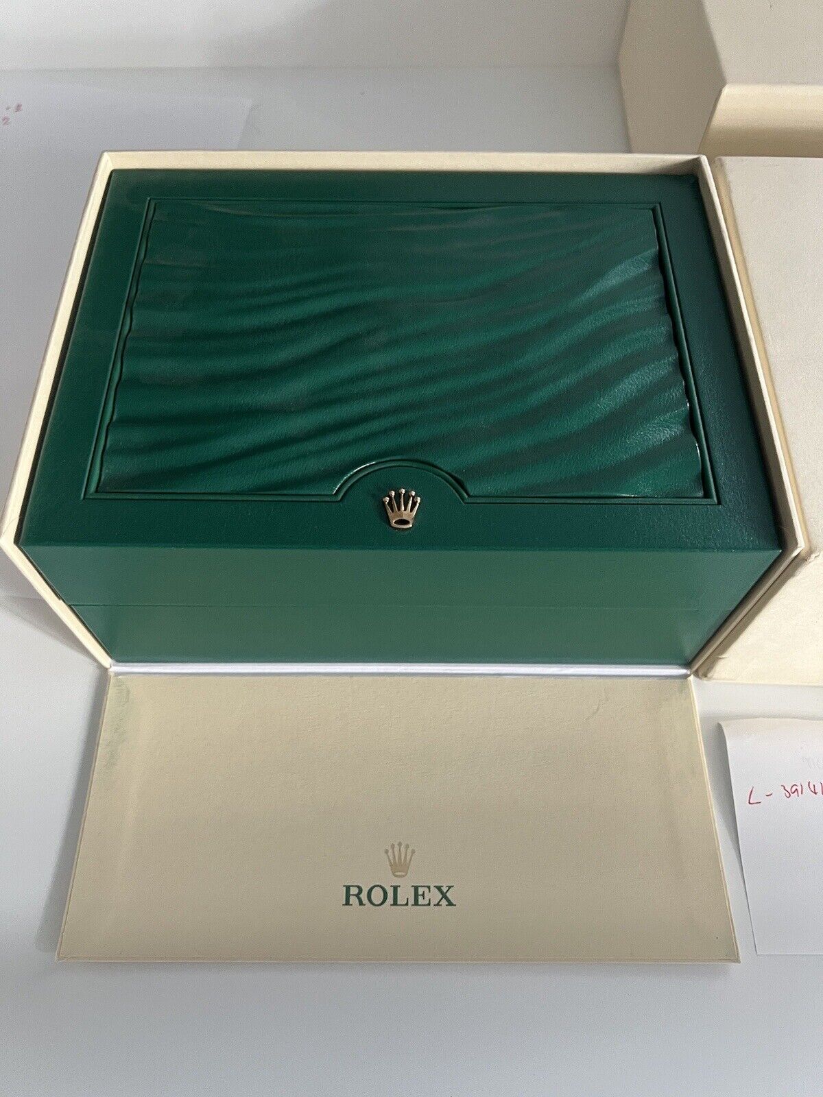 Rolex Box Platinum XL - Authentic - 39143.64. Masterpiece Day Date. Immaculate