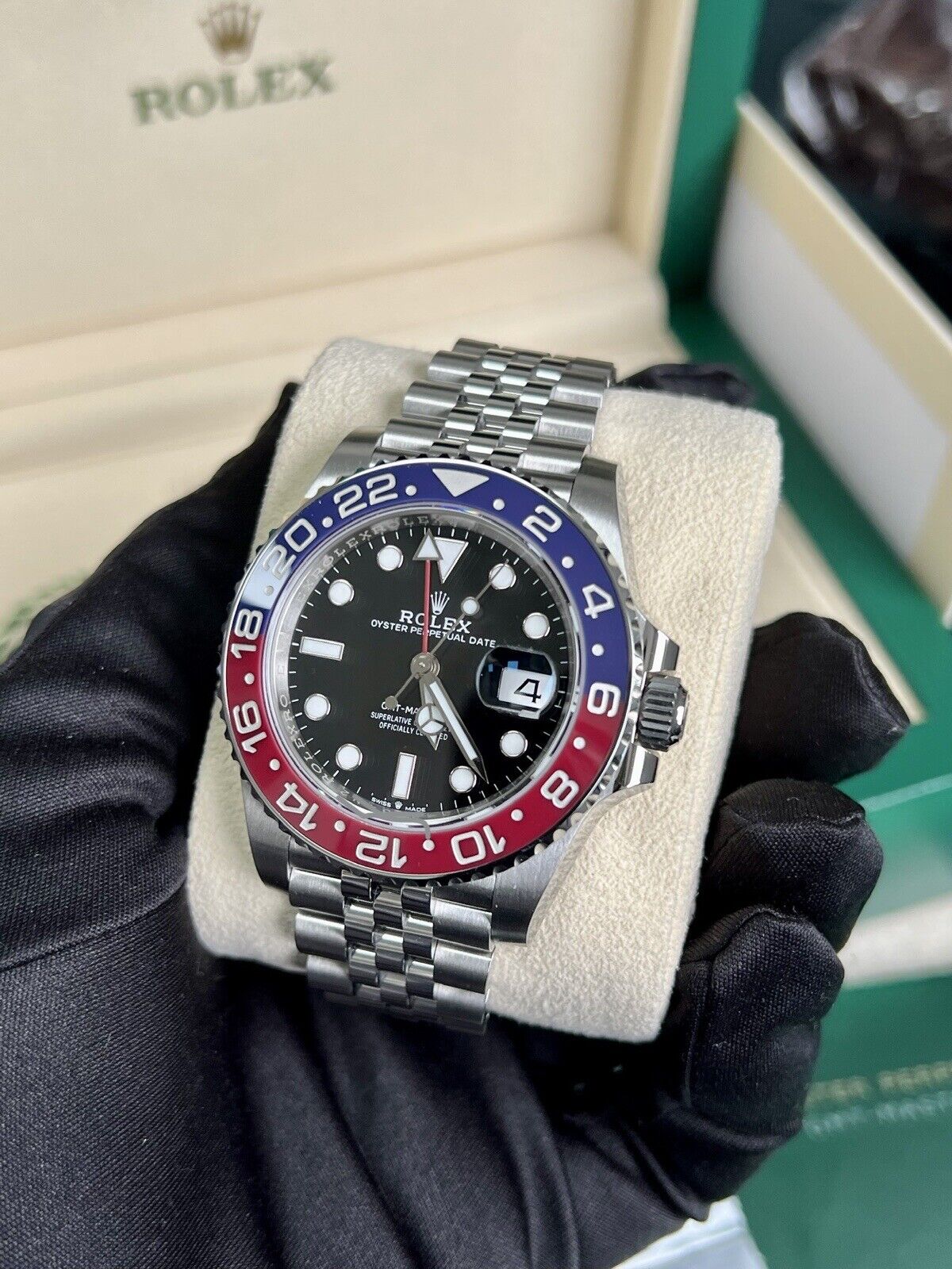 Rolex GMT Master II Pepsi 126710BLRO - 2021 Brand New Box & Papers 40mm Jubilee