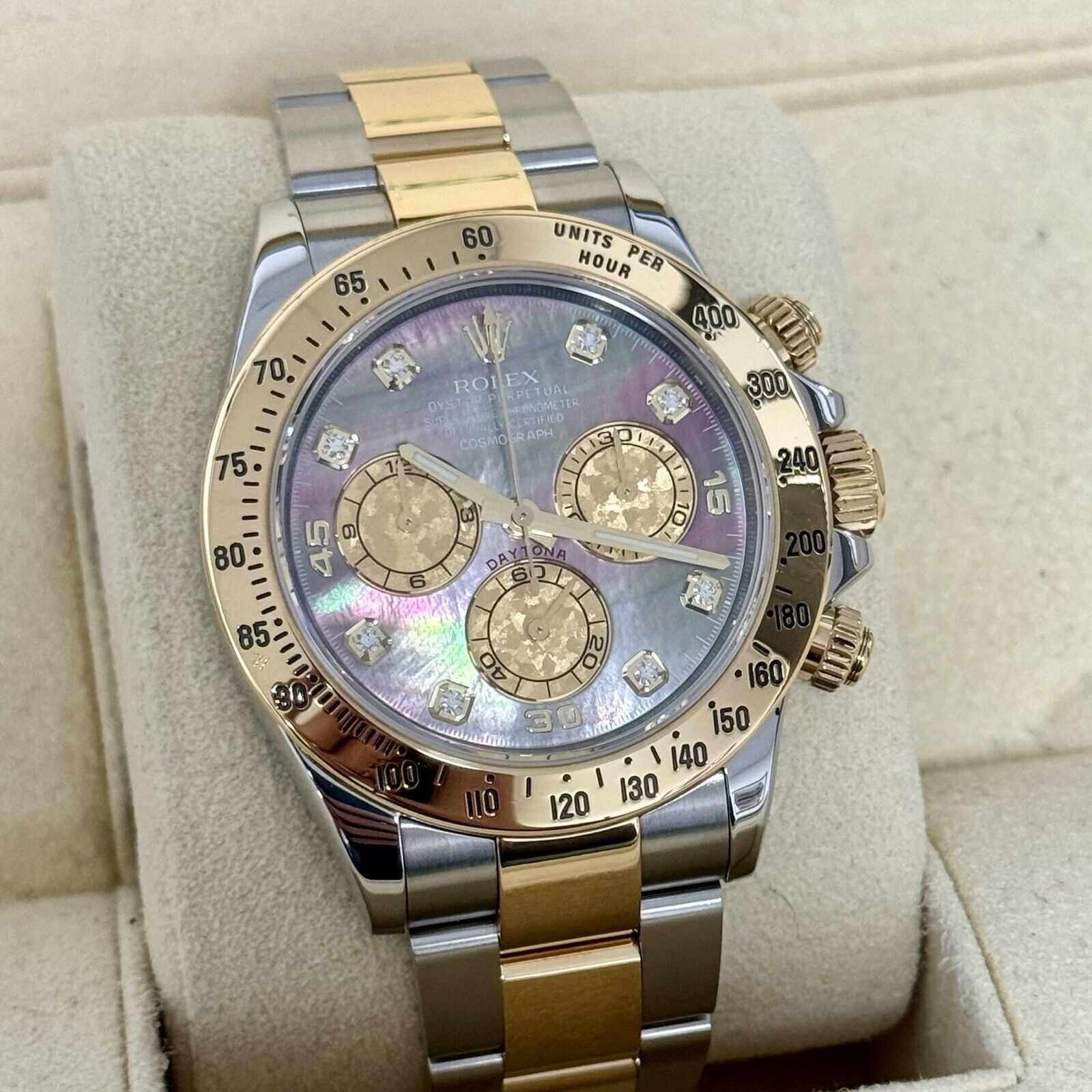 Rolex Daytona 116523 2014 Box Papers. Tahitian Black Mother Of Pearl Pristineandpatina