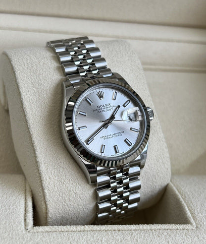 Ladies Rolex Datejust 278274 31mm. 2022 Steel / White Gold, Box & Papers Unworn