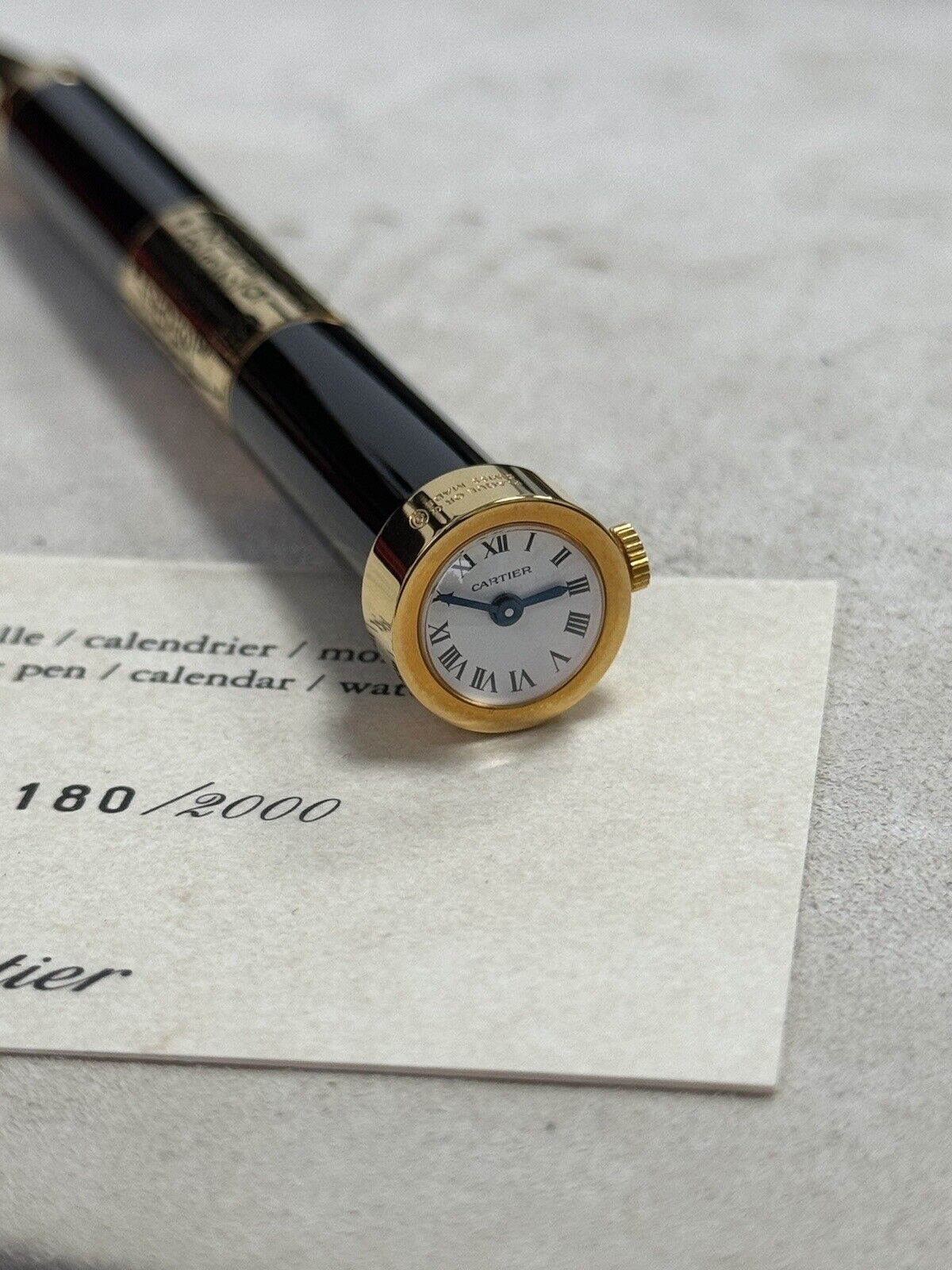 Cartier discount watch pen