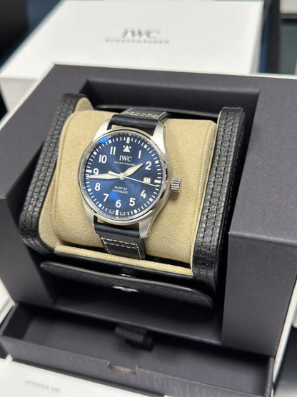 IWC Pilots Watch Mark XX IW328203 Blue - Automatic - Brand New 2023. RRP £5,000