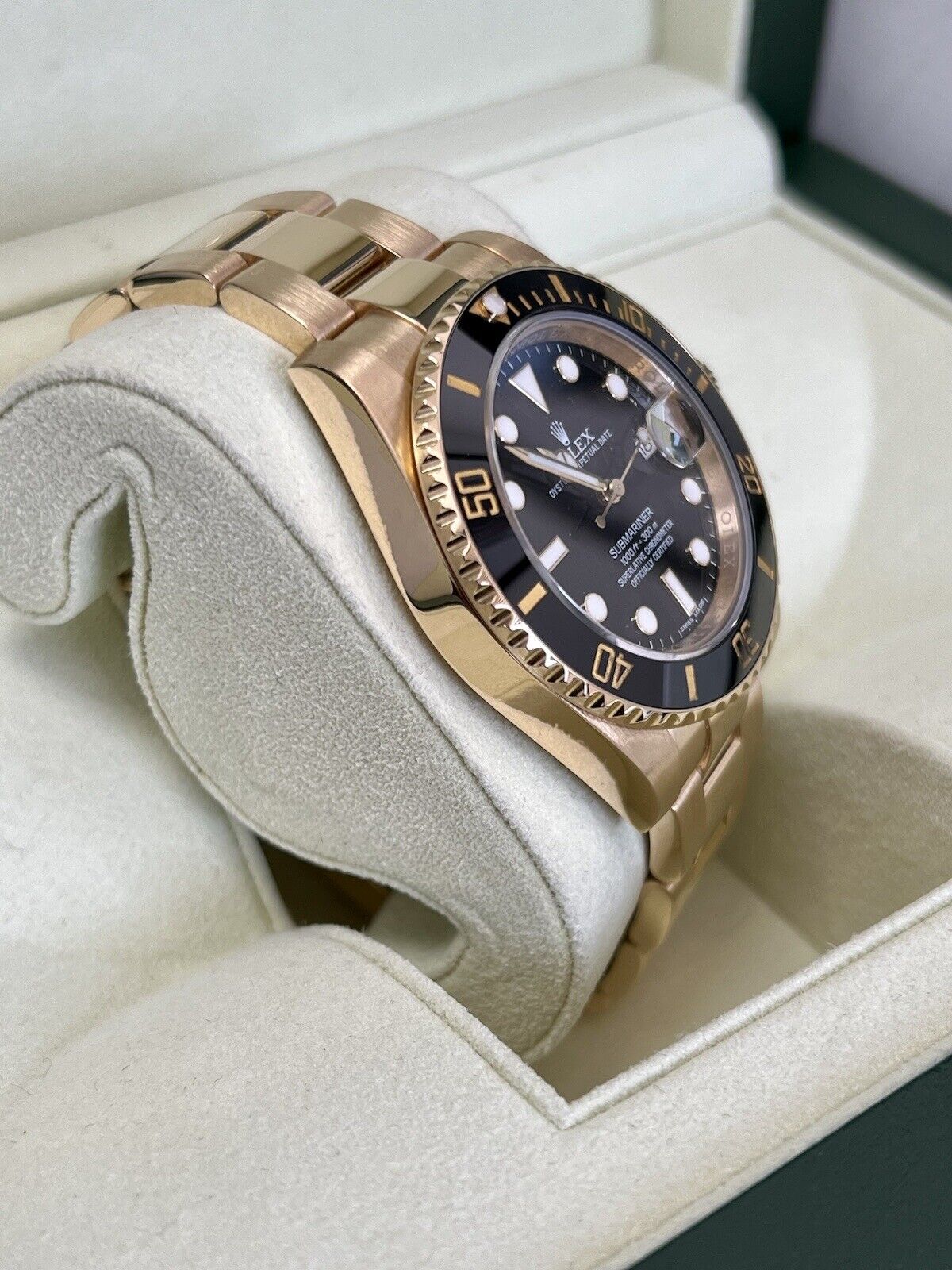 Submariner rolex gold discount black