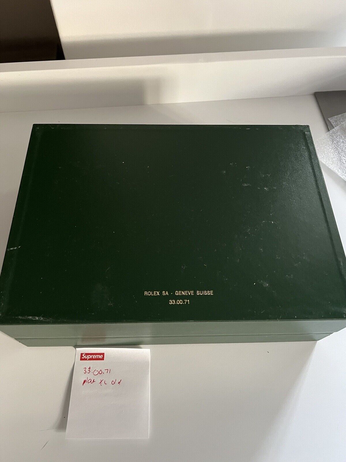 Rolex Box XL Extra Large Authentic 33.00.71. Older Style For