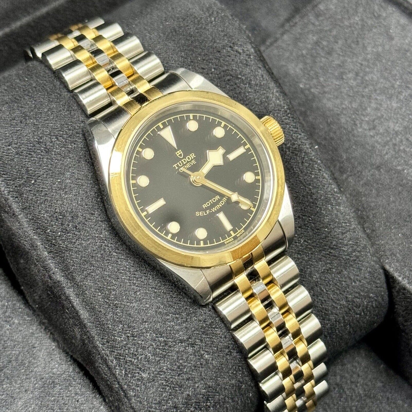 Tudor Black Bay 32 Ladies Watch M79583. Steel / Yellow Gold. RRP £3,070