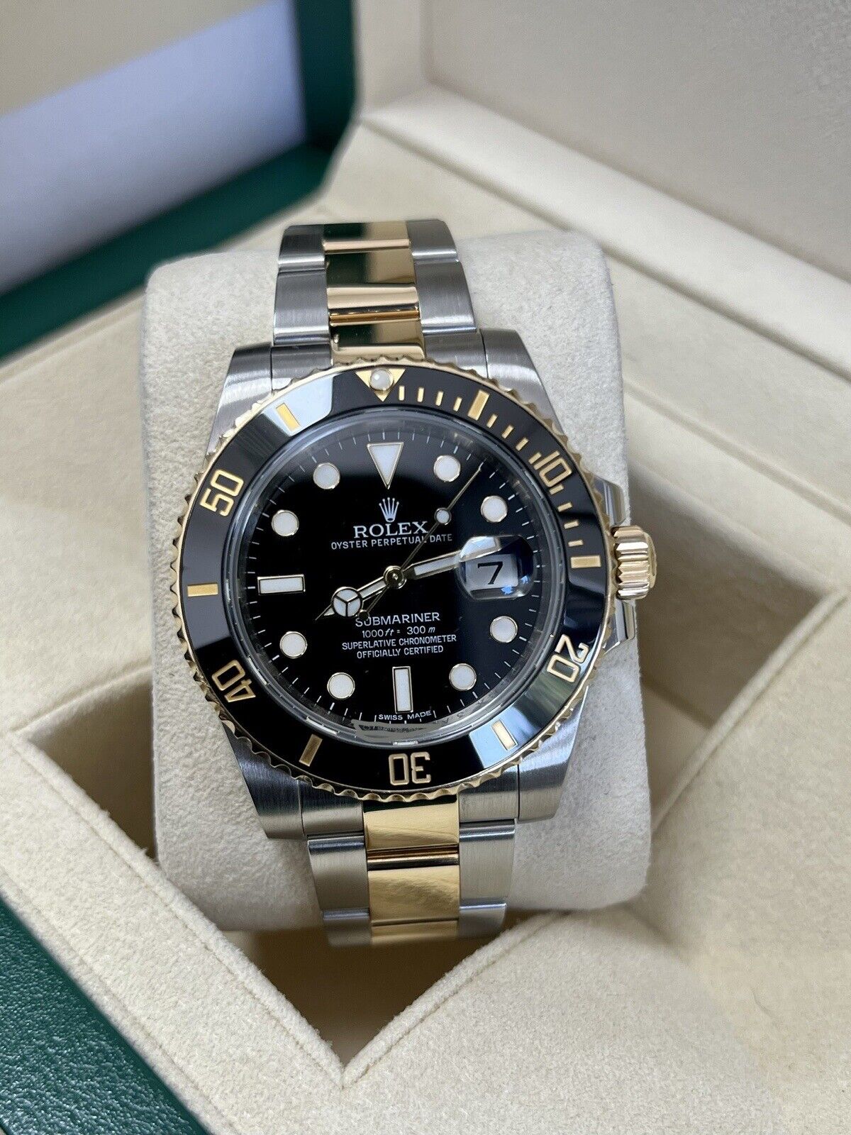 Rolex submariner 2024 bi metal black