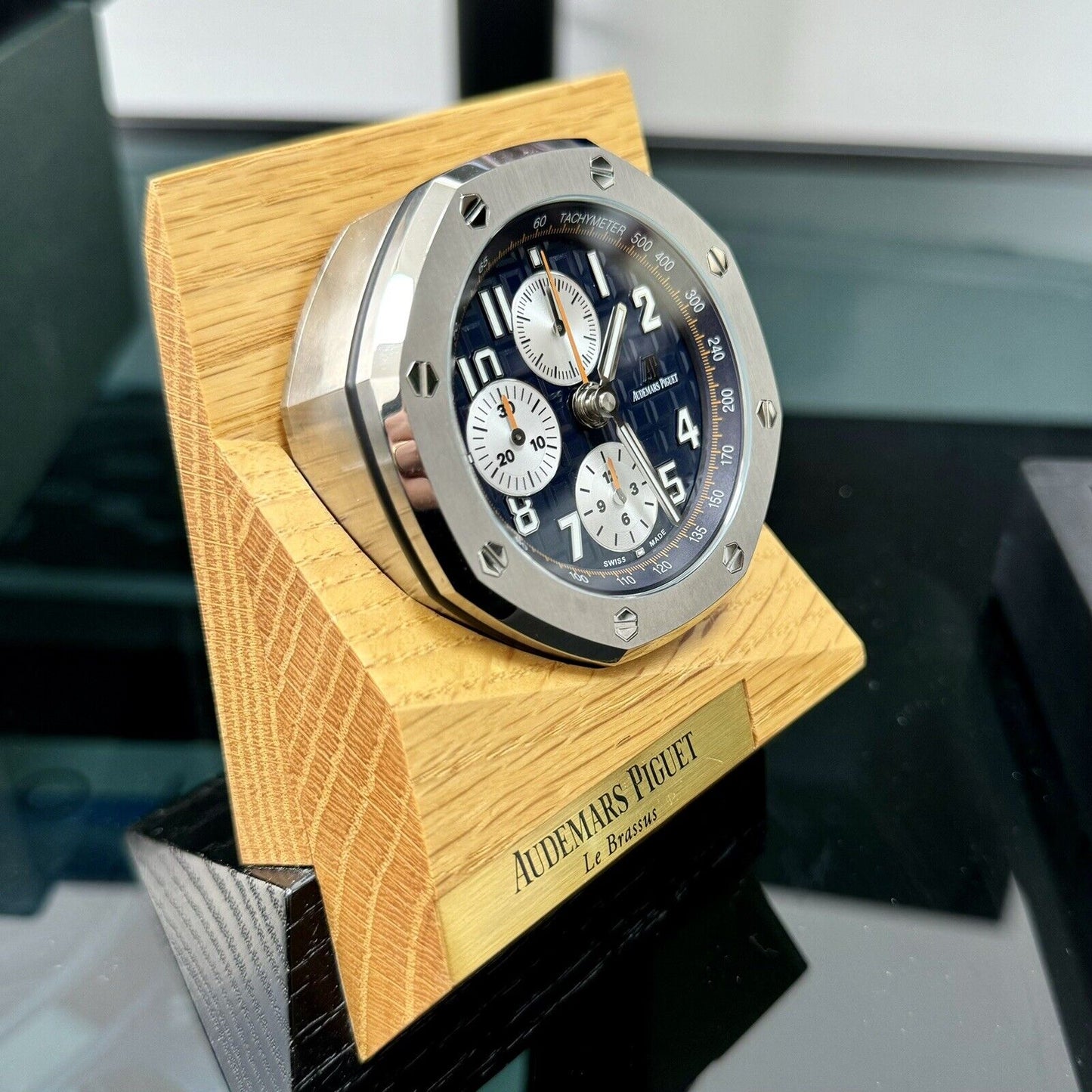 Audemars Piguet Royal Oak Offshore Desk Clock 2018. Genuine with Box & Manual