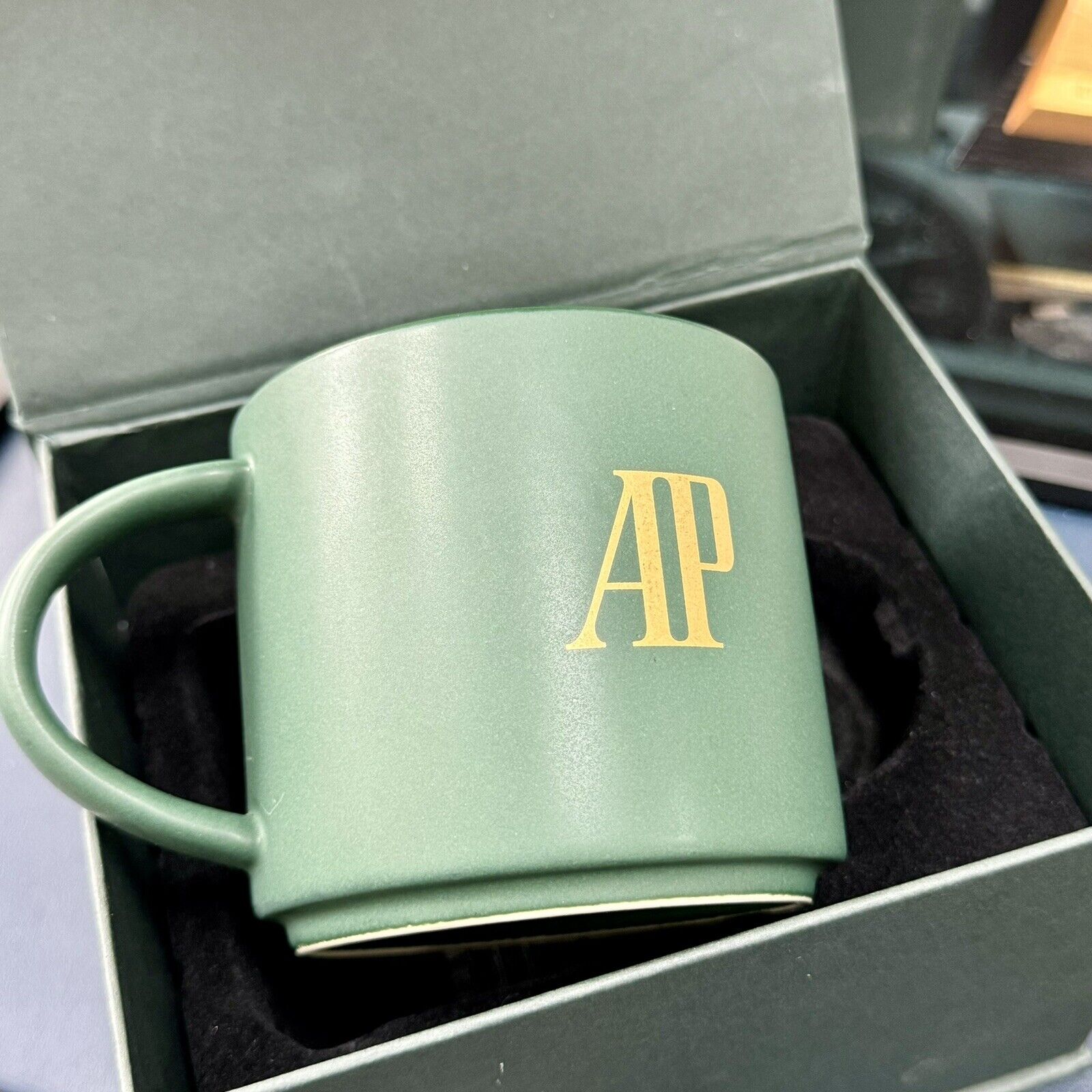 Audemars Piguet Coffee Mug Green Genuine Brand New AP