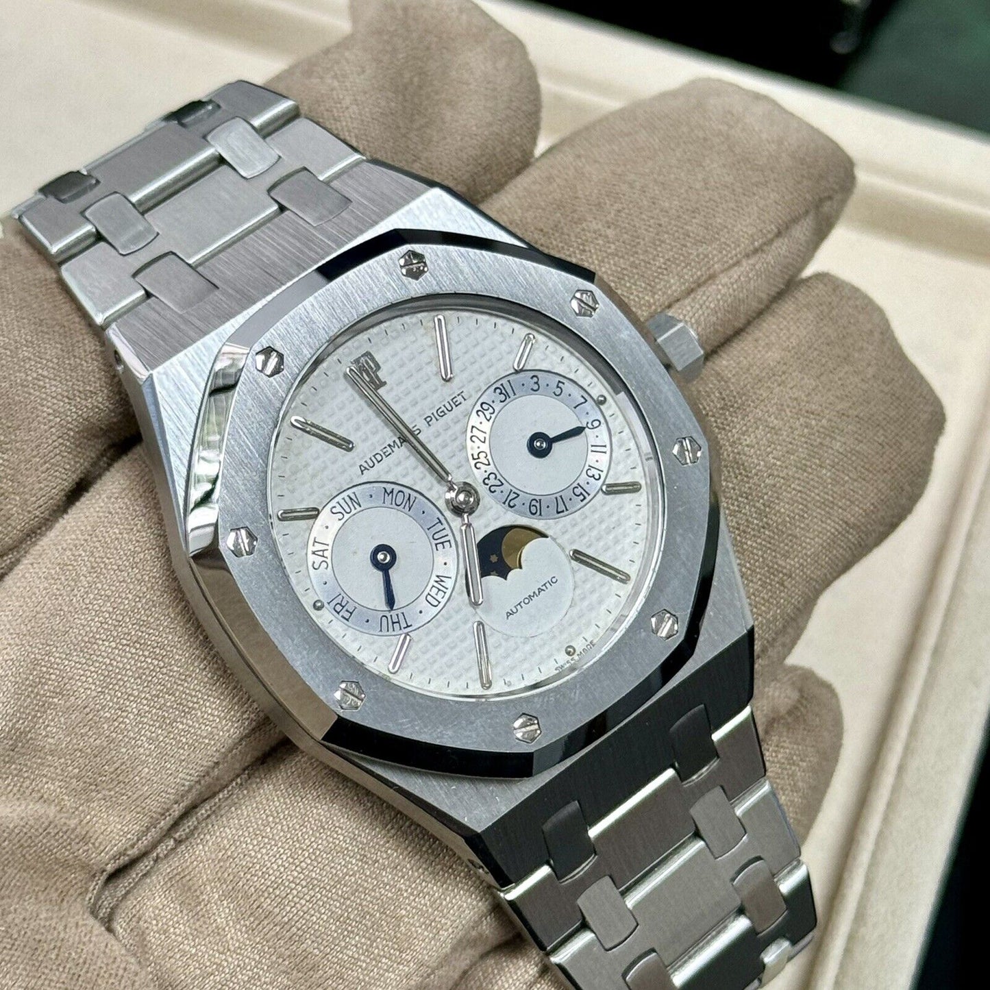 Audemars Piguet Royal Oak Moonphase 25594ST - Mk1 1984 36mm With Box / Archive