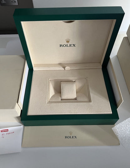 Rolex Box Platinum XL - Authentic - 39143.64. Masterpiece Day Date. Immaculate