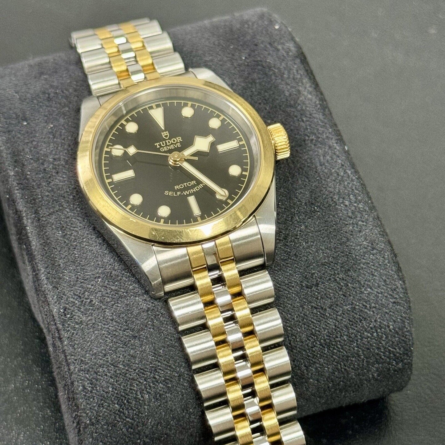 Tudor Black Bay 32 Ladies Watch M79583. Steel / Yellow Gold. RRP £3,070