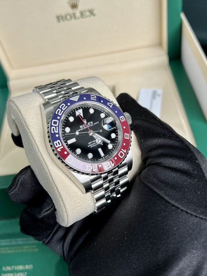 Rolex GMT Master II Pepsi 126710BLRO - 2021 Brand New Box & Papers 40mm Jubilee