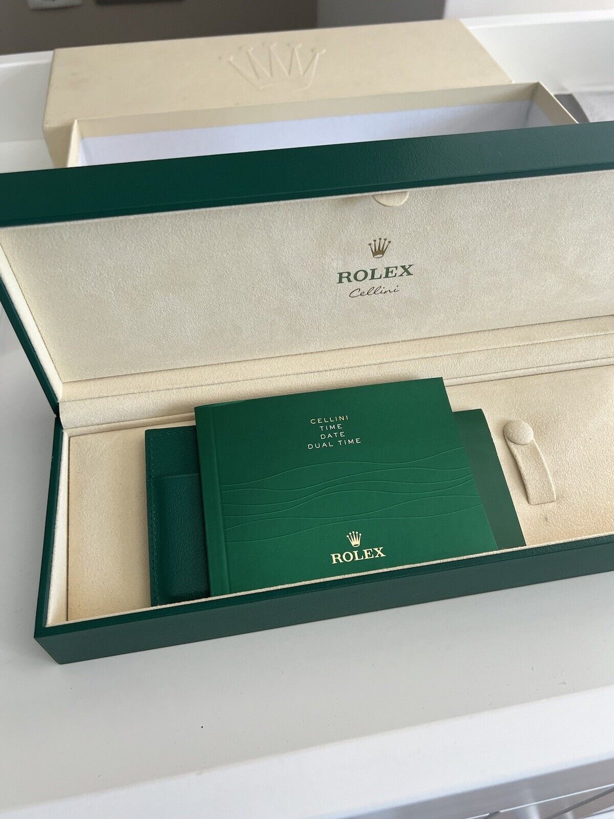 Rolex Cellini Box - Authentic - 50171.04. New Style With Manual